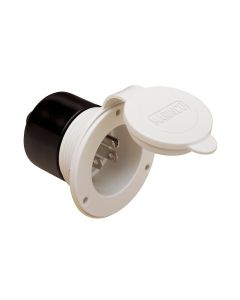 Power Inlet-White 15A
