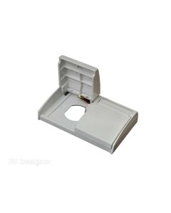 White Snap Cover-Plate Only