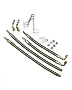 Ss 4 Hose Kit F/wheelcove