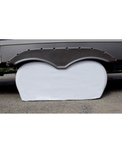 Tyre Gards Multi Dbl 27"-29", White Vinyl
