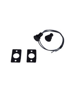 Entry Step Switch; Replacement Power Switch For RV Electric Sliding Steps; Magnetic Door Switch; Normally Open; Black; 3/4 Inch Round Core
