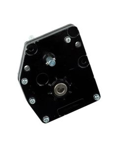 Trailer Landing Gear Gear Box; For Use With Lippert Fifth Wheel Landing Gears; Black; Steel
