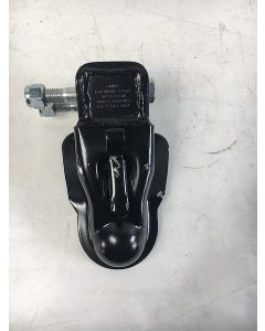 Trailer Coupler; Adjustable Height; Bolt-On; 8000 Pound Lift Capacity; For 2 Inch Ball; Wedge Latch; A-Frame; Powder Coated; Black

