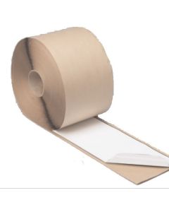 Roof Repair Tape; Quick Roof ™; Use To Waterproof And Repair Tears And Punctures; For Use On Rubber Roofs; Butyl Tape; 6 Inch Width x 100 Foot Roll; White
