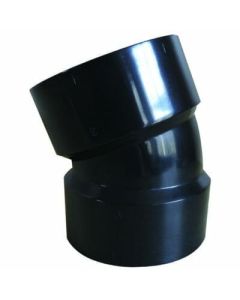 Sewer Waste Valve Fitting; Drain-Waste-Ventilation; 2-1/2 Inch Elbow x 3 Inch Hub; Drain/ Waste/ Ventilation (DWV); Plastic
