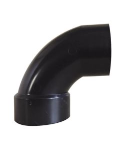 Sewer Waste Valve Fitting; Drain-Waste-Ventilation; 90 Degree Street; 3 Inch Spigot; Drain/ Waste/ Ventilation (DWV); Plastic

