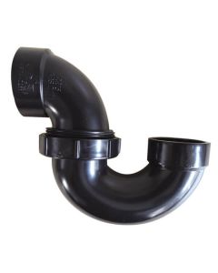 Waste Water Drain Trap; For Camper and RV Drains; 1-1/2 Inch
