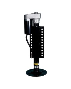 Leveling System; Ground Control; Hall Effect Jack; 5000 Pound Capacity; Right Rear/ Follow Leg Only; With Mounting Plate
