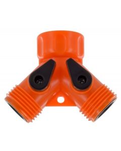 Hose Shut Off, Double, Plastic, Carded