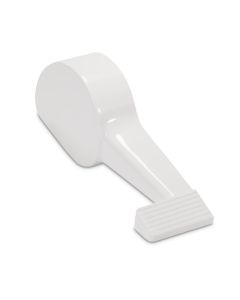 Toilet Flush Pedal; For Dometic 510 Series Toilets; Flush Pedal Cover; White
