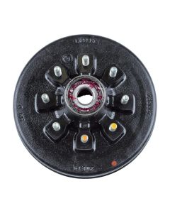 12IN BRAKE HUB ASSEMBLY 8-6.5 BC; 9/16IN STUD; 7000LB (RETAIL BOX)
