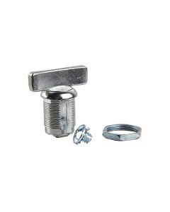 Access Door Latch; 7/8 Inch; Turn Latch; Without Key; Chrome; Single
