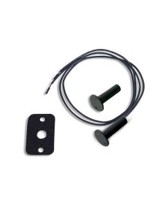 Entry Step Switch; Replacement Power Switch For RV Electric Sliding Steps; Magnetic Door Switch; Normally Open; Black; 3/8 Inch Round Core
