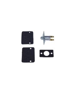 Entry Step Switch; Replacement Power Switch For RV Electric Sliding Steps; Plunger Door Switch; Normally Open; Black
