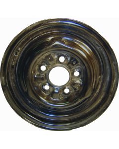 Trailer wheel; 15 Inch Diameter x 6 Inch Width; 6 x 139.7 Millimeter/ 6 x 5.50 Inch Bolt Pattern; 0 Millimeter Offset; 3.50 Inch Backspacing; 60 Degree Conical Seat Lug; 92.71 Millimeter Center Bore; 6 Hole; 2 Piece Welded Steel Construction; Black; 2600 