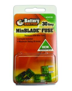 Atm Mini-Fuse-3a-Violet-5pc Retail Pkg