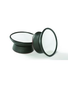 Camco, Blind Spot Mirror; Set of 2; 1-3/4 Inch Diameter; Without Turn Signal Indicator; Adjustable 360 Degree Viewing