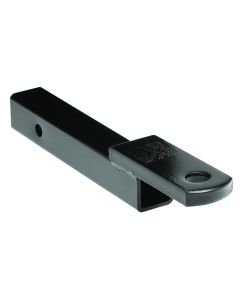Trailer Hitch Ball Mount; Utility; Class III/ IV; Fits 2 Inch Receiver; 5000 Pound Gross Trailer Weight/ 500 Pound Tongue Weight; Fixed 2 Inch Drop/ 3/4 Inch Rise; Non-Swivel; Non-Extendable; 12 Inch Shank Length; 1 Inch Hitch Ball Hole; Without Ball; Pow