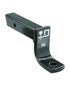 Trailer Hitch Ball Mount; Utility; Class III/ IV; Fits 2 Inch Receiver; 5000 Pound Gross Trailer Weight/ 500 Pound Tongue Weight; Fixed 8 Inch Drop/ 6-3/4 Inch Rise; Non-Swivel; Non-Extendable; 10 Inch Shank Length; 1 Inch Hitch Ball Hole; Without Ball; P