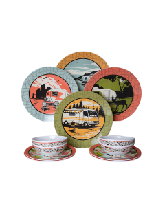 Camp Casual Melamine Dish Set

