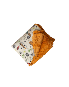 JR Products Camp Casual CC005RTG Throw, Road Trip, Gray
