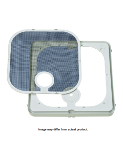 Radius Vent Screen 14 x 14 - Birch White