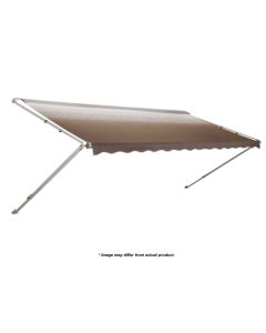 Awning; 8500 ™; Patio Awning; Manual; 21 Foot Length x 8 Foot Extension; Sandstone; Vinyl; Polar White Vinyl Weathershield; Polar White Castings; Hardware Must Be Purchased Separately; Carton Packaging
