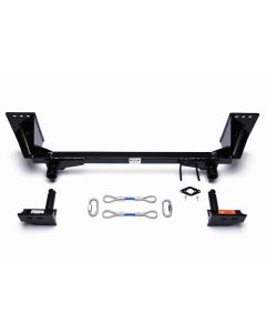 Vehicle Baseplate; EZ2 Series; Removable Tabs; With Safety Cable Hooks; With Two 10 x 34 Inch Tapping Screw/ Two Quick Link/ Two 8 Inch Safety Cable/ 2 Arms/ Main Receiver/ Wire Plug Mounting Plate

2012-2018 FIAT 500 TOW BAR MNTG BRKT KIT
