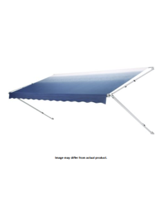 Awning; 8500 ™; Patio Awning; Manual; 16 Foot Length x 8 Foot Extension; Sandstone; Vinyl; Polar White Vinyl Weathershield; Polar White Castings; Hardware Must Be Purchased Separately; Carton Packaging
