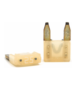 Fuse 25 Amp Mini Blade Clear, 2 Pack, Ul
