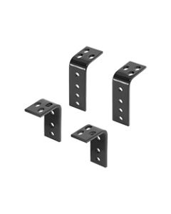 Fifth Wheel Trailer Hitch Mount Kit; Replacement L Bracket; Use With 10 Bolt Rails; Set of 4
