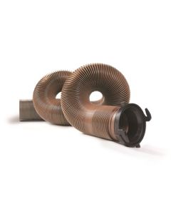 Hts 15' Heavy Duty Sewer Hose W/ Straight Hose Adpt