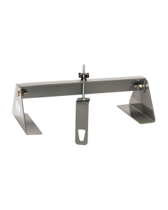 Gooseneck Trailer Hitch Installation Tool; Hitch Helper; Lifts Center Section Of Hitch To The Underside Of The Bed Allowing For a One Person Installation; Works With B&W Gooseneck Hitches; Steel; Includes Hardware
