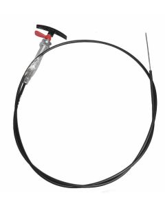 Sewer Waste Valve Cable; Replacement For Cable Actuated Waste Valves; 72 Inch Length; With Handle; Bagged
