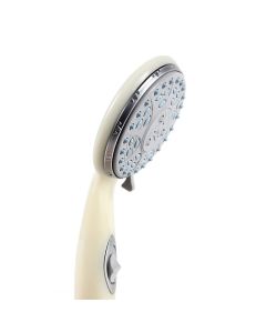 Off-White Showerhead W/ On/Off