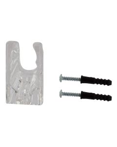 Bracket For 3 Position Handheld Shower, Clear, Carded