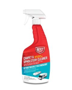Carpet Cleaner; BEST ®; Use To Remove Most Stubborn Stain/ Leaves Carpet And Upholstery Clean/ Bright And Fresh; 32 Ounce Spray Bottle
