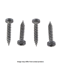PAN HEAD SQUARE RECESS SCREW 8 X 1-1/2 BLACK (500/CTN)
