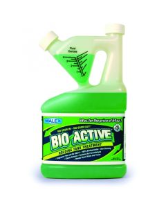 Waste Holding Tank Treatment; Bio-Active ®; Biological Treatment Used To Break Down And Liquefy Waste And Tissue To Prevent Messy Clogs; Without Formaldehyde; Without Deodorant; Lubricates Valves And Cleans Sensor; 68 Ounce Bottle With Individual Liquid T