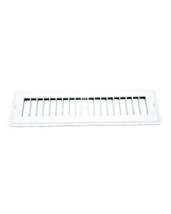 Floor Register - White  with out Damper