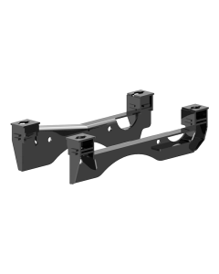 Fifth Wheel Trailer Hitch Mount Kit; SuperRail; Use With 20K ISR Series Hitch; Removable Custom-Fit Base Rails and Brackets; Bolt-On; No Drilling Required
