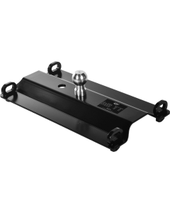 Gooseneck Trailer Hitch; ISR Series; Use With New or Existing In-Bed Base Rails; 25000 Weight Carrying Capacity; In-Bed; Removable Ball

