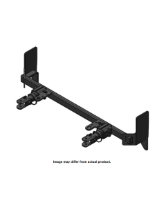 Vehicle Baseplate; Standard Tabs; Single Lug; With Safety Cable Hooks

