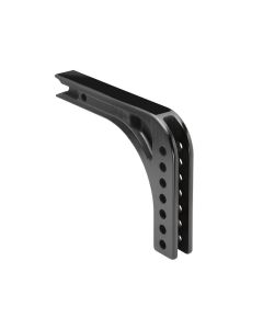 Weight Distribution Hitch Shank; Fits 2 Inch Reciever; 15000 Pound Capacity; 14 Inch Length; 7-1/2 Inch Rise; Powder Coated; Black
