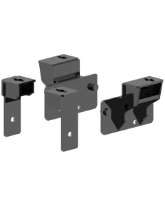 Fifth Wheel Trailer Hitch Mount Kit; SuperRail; Use With SuperGlide 3100; Custom-Fit Base Rails and Brackets; Bolt-On; Drilling Required
