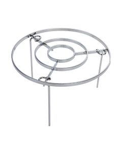 Fire Pit Cook Top; Little Red Campfire ™; For Little Red Campfire ™ Fire Pit; With Foldable Legs; With Storage Bag
