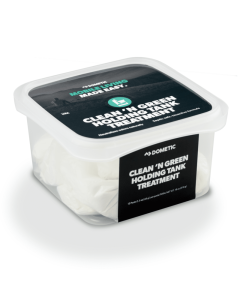 Waste Holding Tank Treatment; CLEAN N GREEN; Biological Treatment Used To Breaks Down Waste And Toilet Tissue; With Deodorant; 1.5 Ounce 12 Individual Dose Pouches; Single Tub
