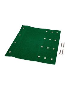 STEP RUG, XL GREEN 23INW X 22INL
