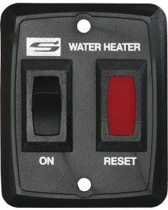 Switch/Lamp/Plate - Black