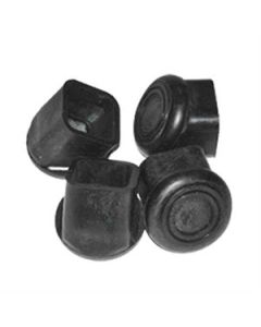 Step Stool Foot; Replacement Leg Tip For Adjustable Height Safety Step A-09C And XLA-09C Models; 30 Degree Angled; Rubber; Set Of 4
